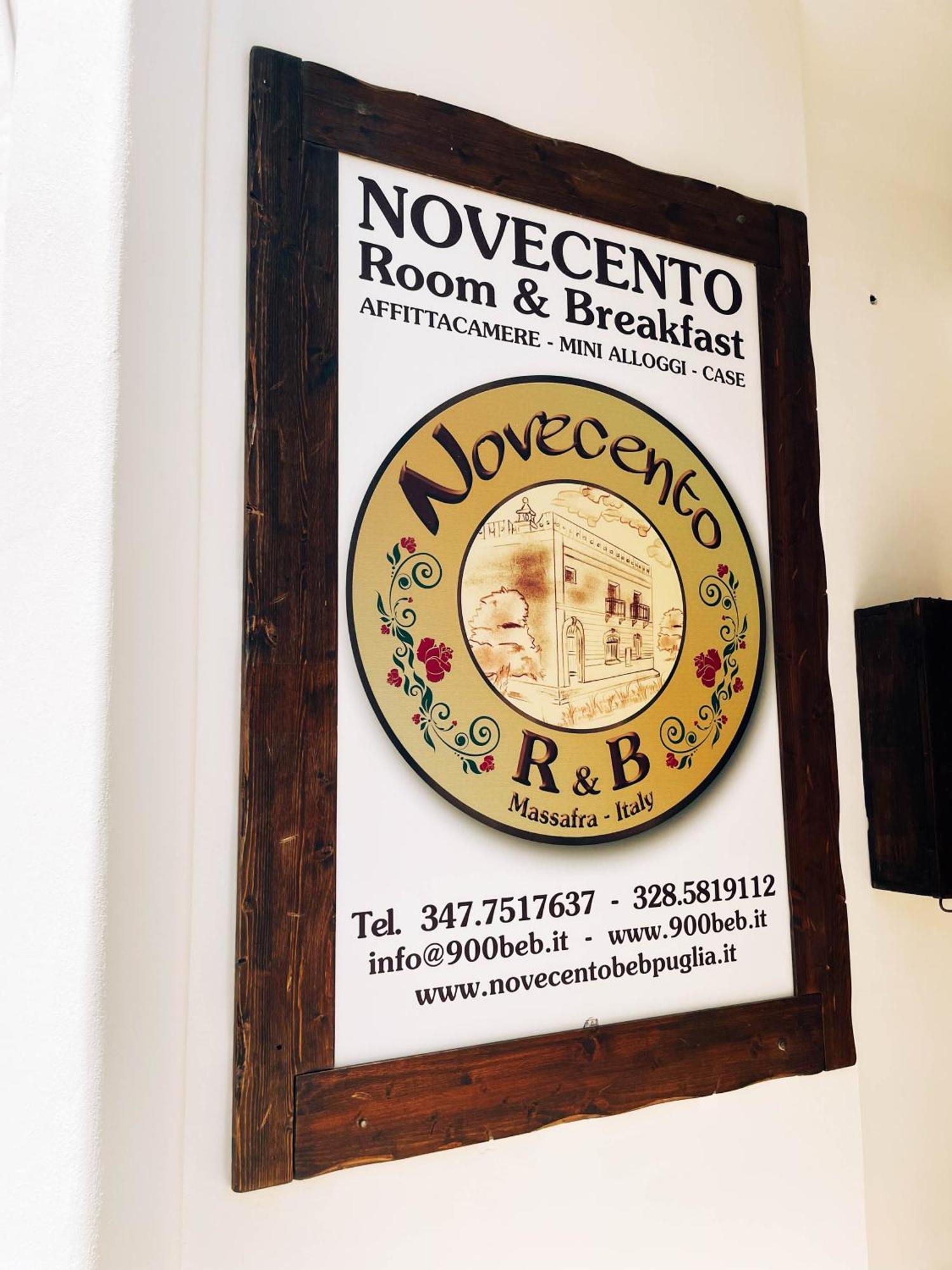 מסאפרה Novecento Room And Breakfast Puglia מראה חיצוני תמונה