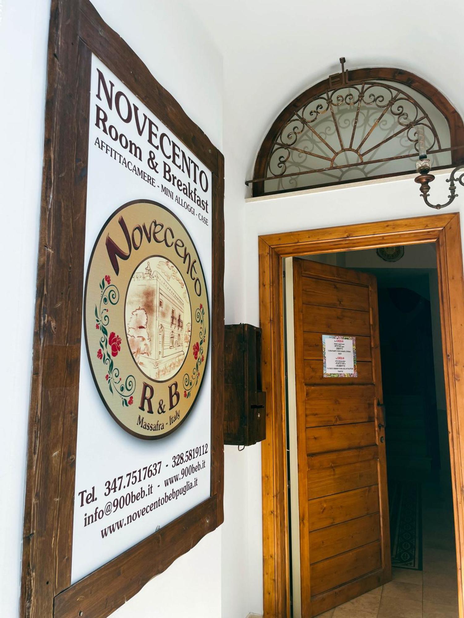 מסאפרה Novecento Room And Breakfast Puglia מראה חיצוני תמונה
