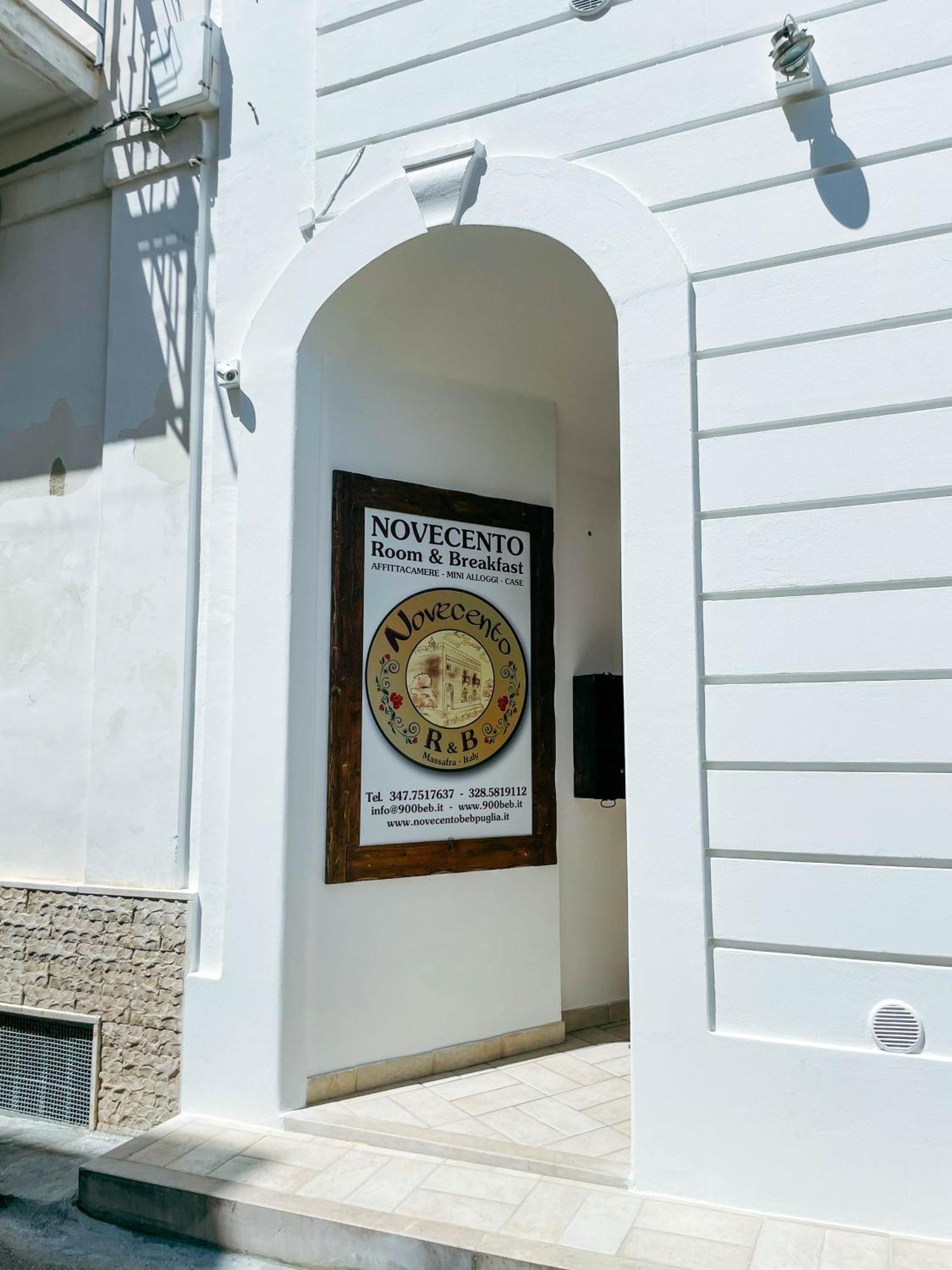 מסאפרה Novecento Room And Breakfast Puglia מראה חיצוני תמונה